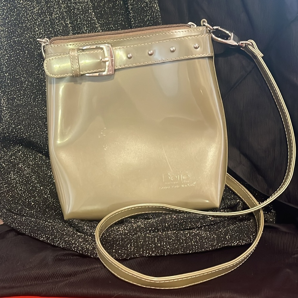 Metallic khaki Purse